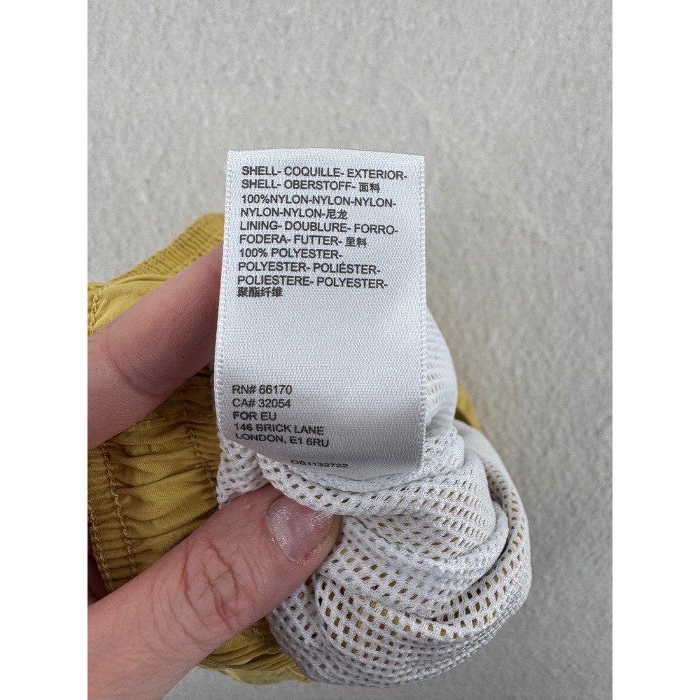Standard Cloth - Swim Trunks Mesh Lined Nylon - Yellow - L - Mens - Picture 8 of 9